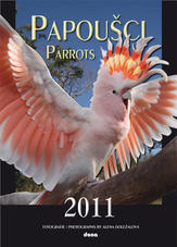 Nástěnný kalendář PAPOUŠCI 2011